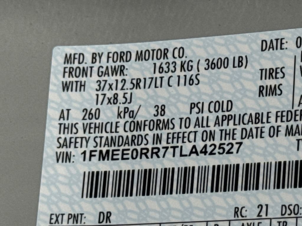 New 2026 Ford Bronco Raptor w/ Interior Carbon Fiber Pack AWD/4WD image 32