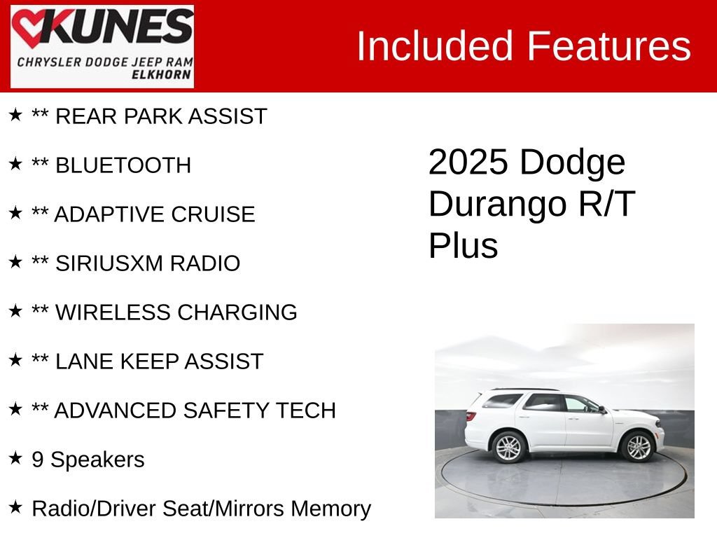 Used 2025 Dodge Durango R/T AWD/4WD image 4