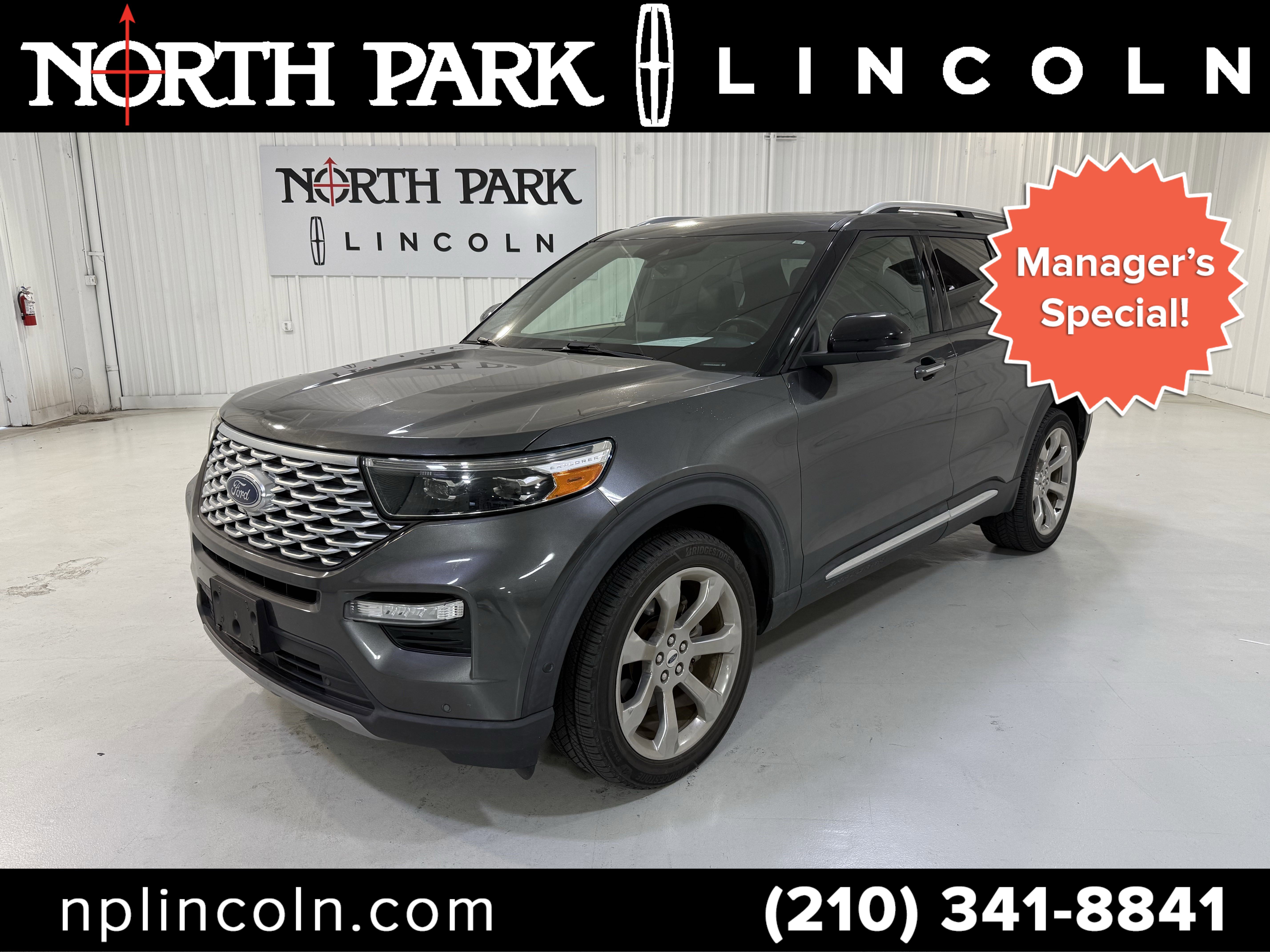Used 2020 Ford Explorer Platinum w/ Premium Technology Package