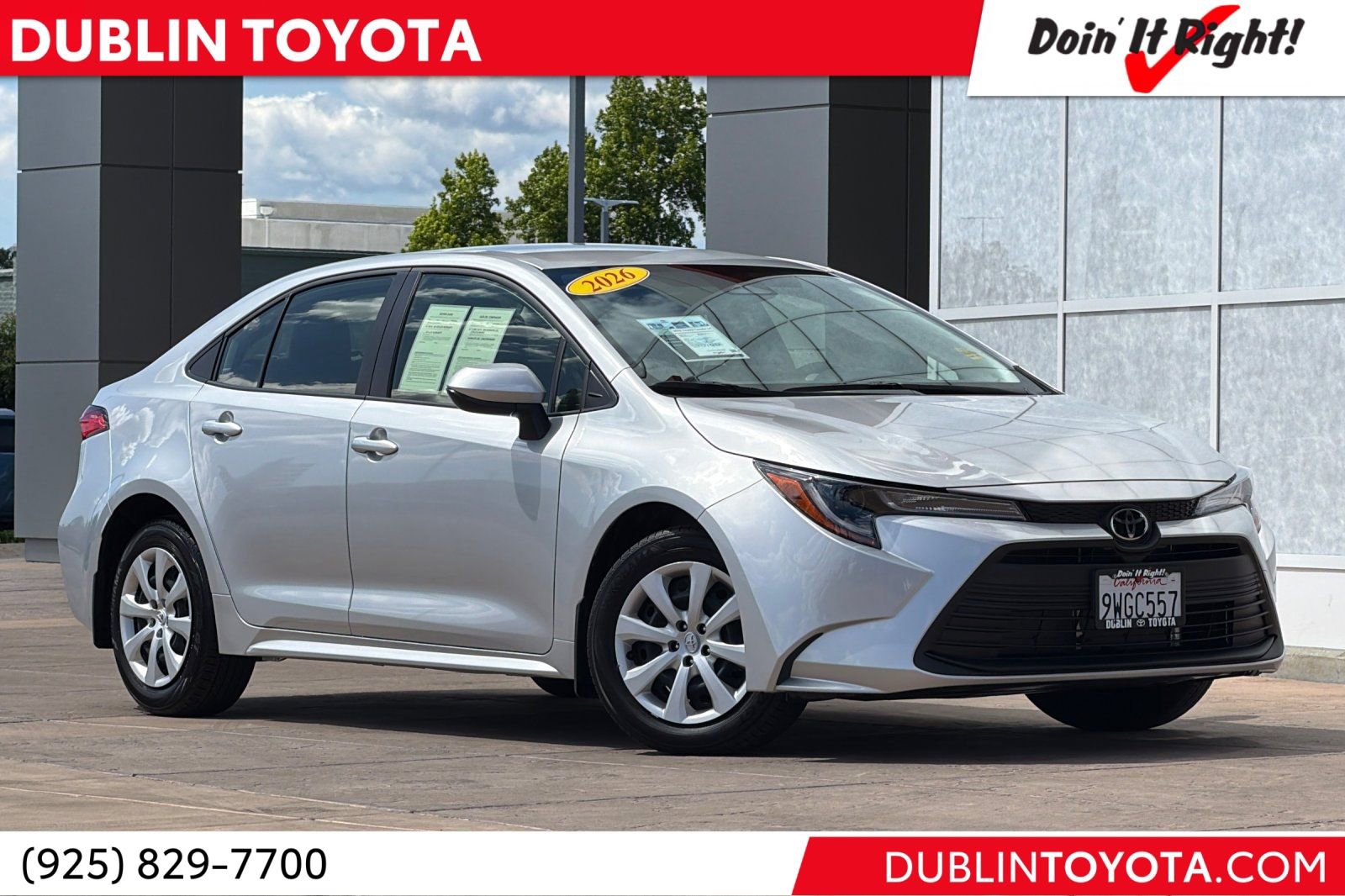 Used 2026 Toyota Corolla LE FWD image 1