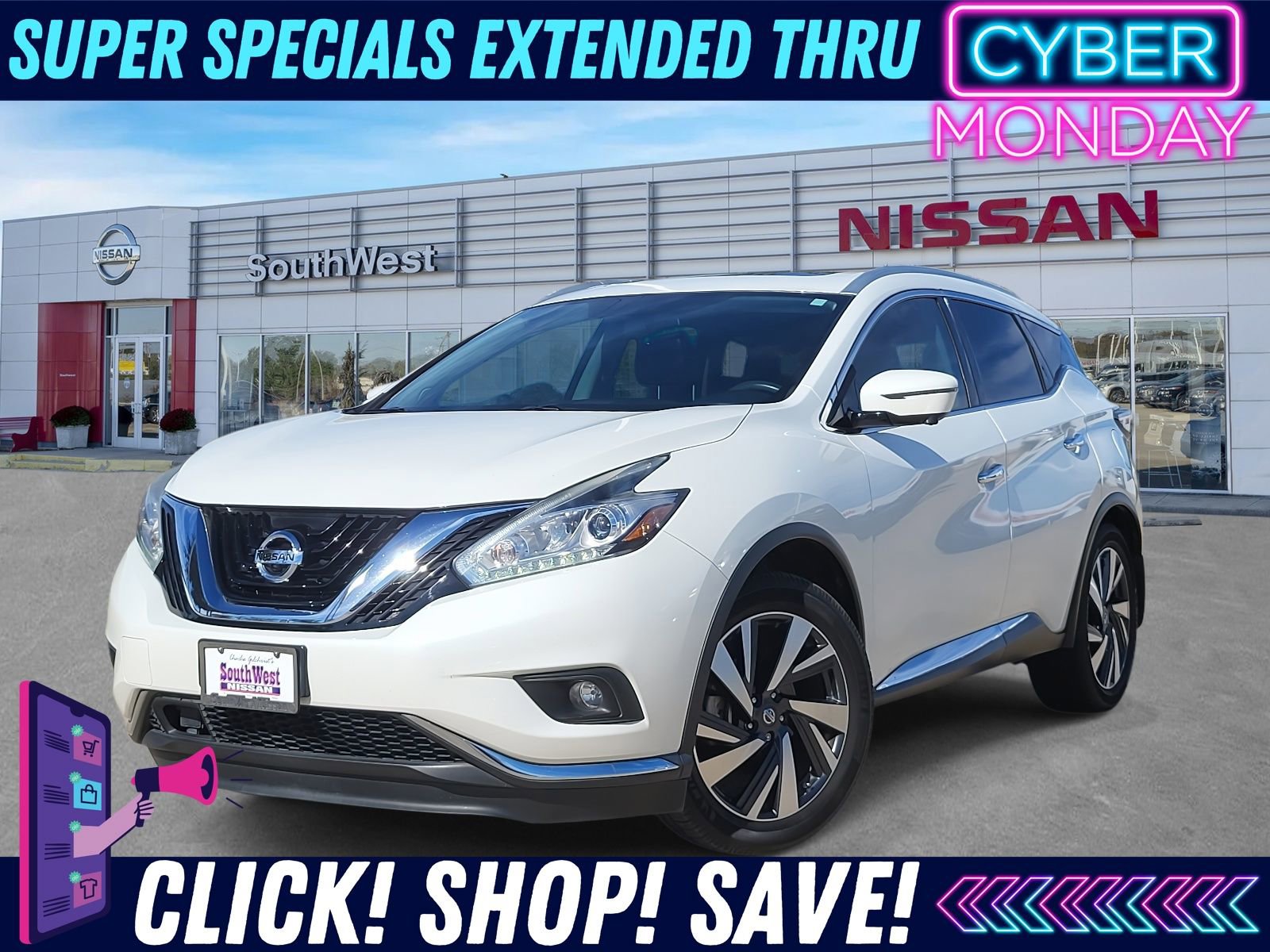 Certified 2017 Nissan Murano Platinum w/ Platinum Technology Package