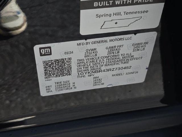 Certified 2024 Cadillac XT5 Luxury w/ LPO, Floor Liner Package AWD/4WD image 36