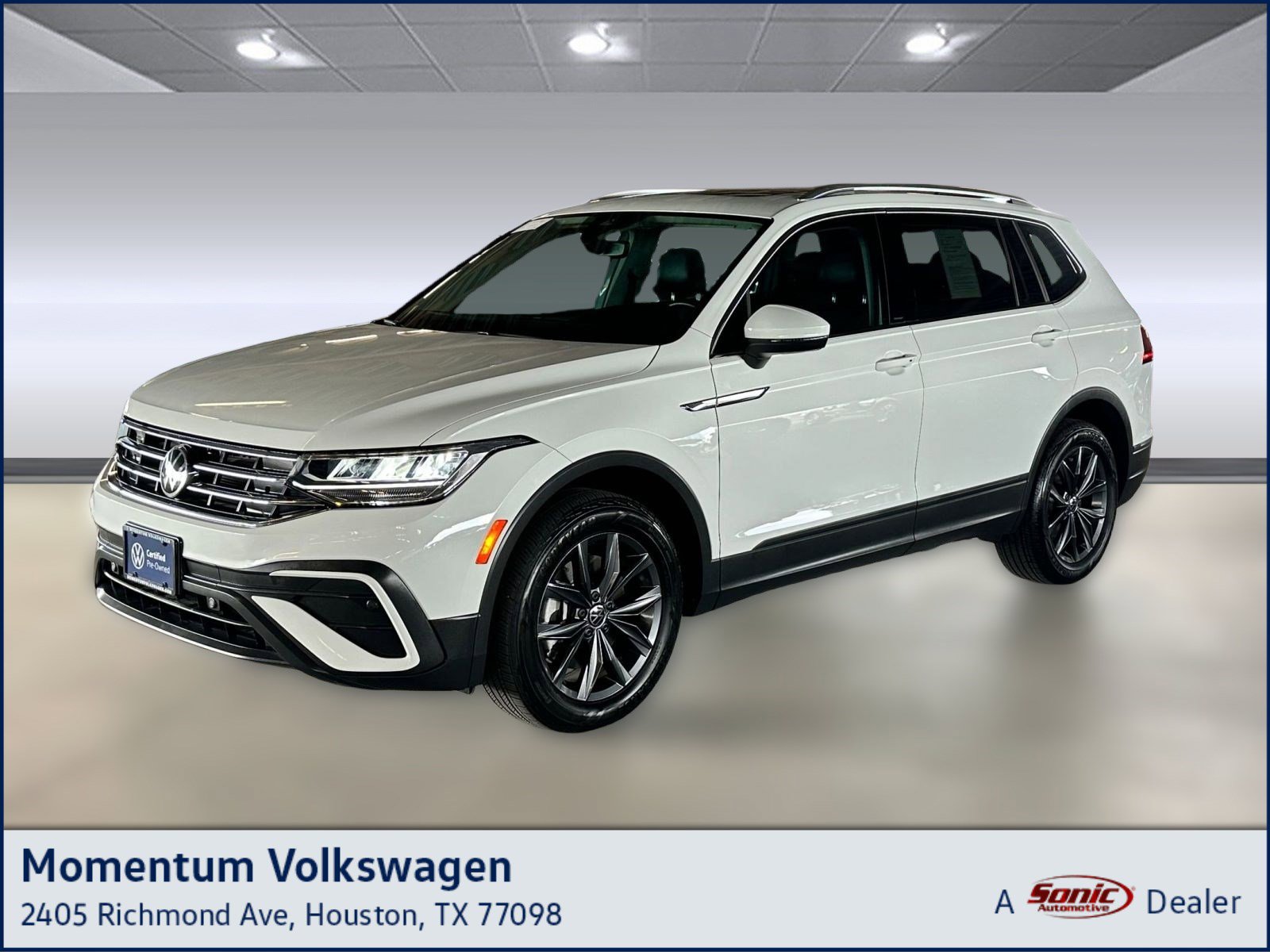 Certified 2022 Volkswagen Tiguan SE w/ Panoramic Sunroof Package