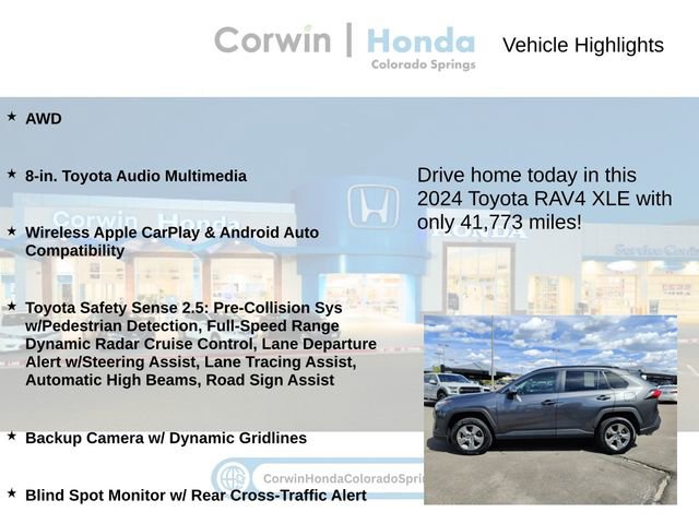 Used 2024 Toyota RAV4 XLE image 6