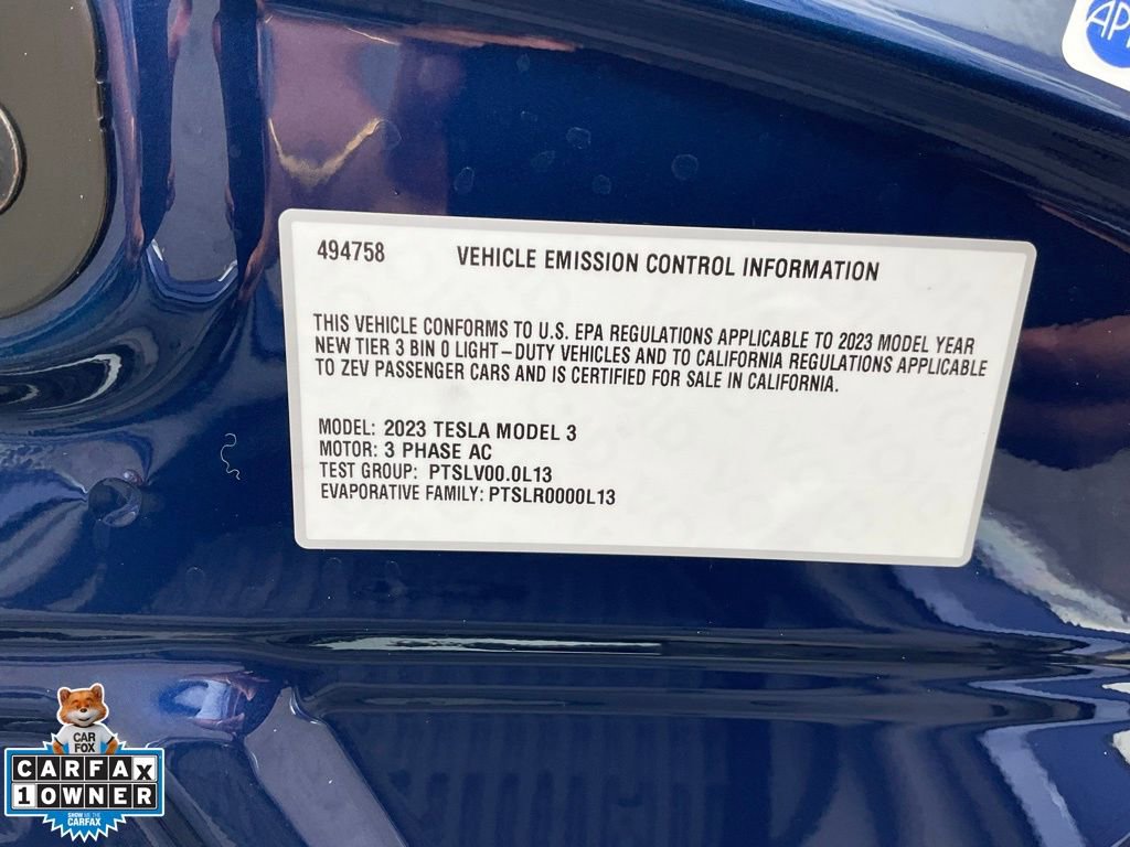 Used 2023 Tesla Model 3 Standard Range RWD image 13