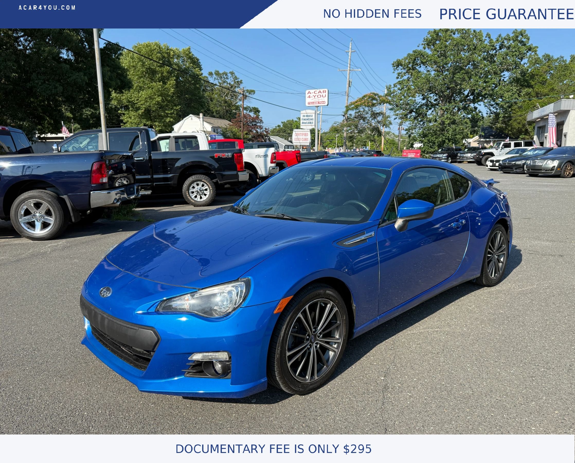 Used 2014 Subaru BRZ Limited w/ Protection Package #1 RWD image 1