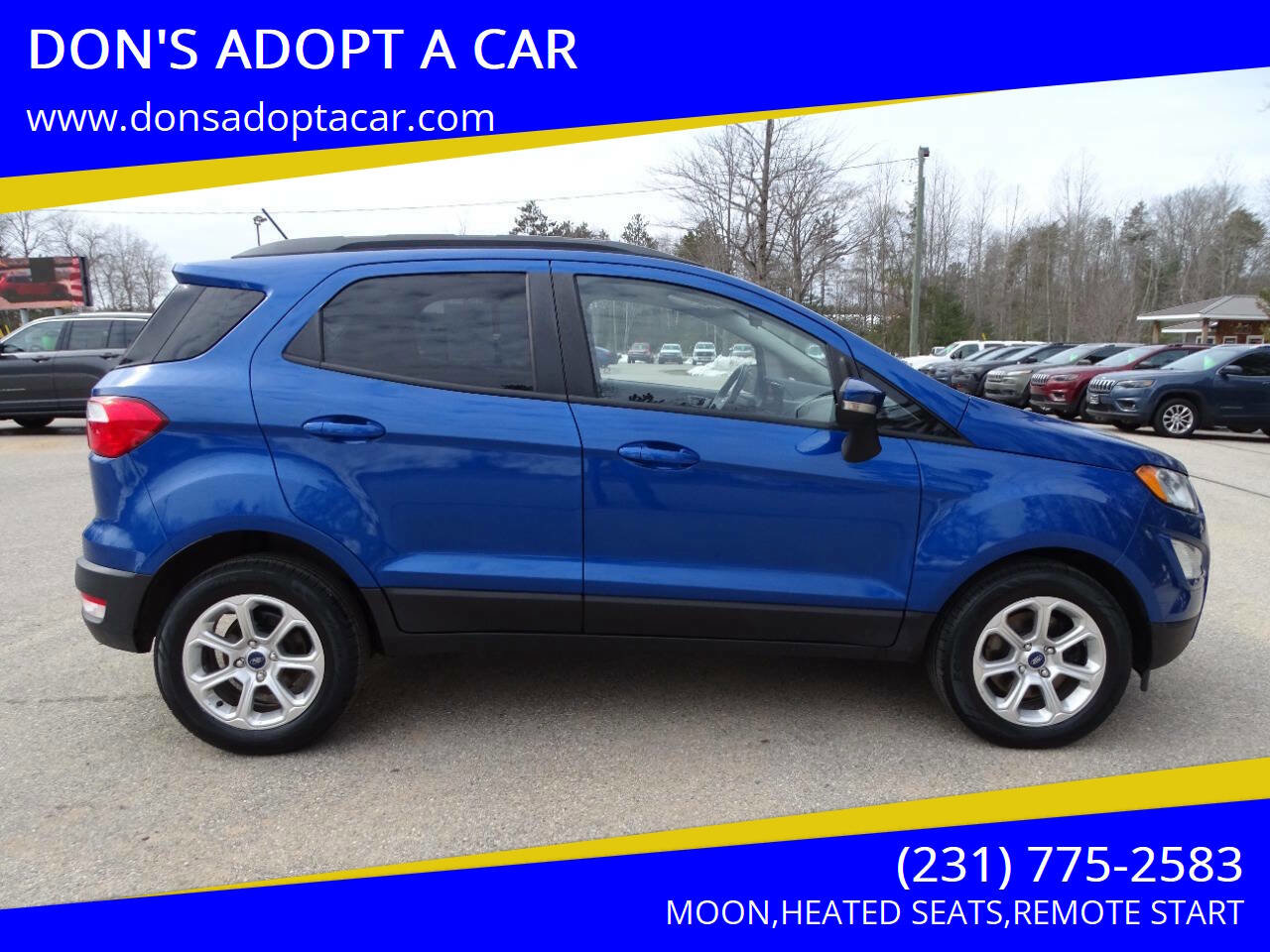 Used 2019 Ford EcoSport SE