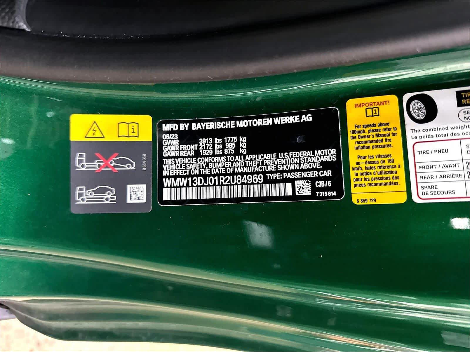 Used 2024 MINI Cooper SE w/ Signature Upholstery Package FWD image 33