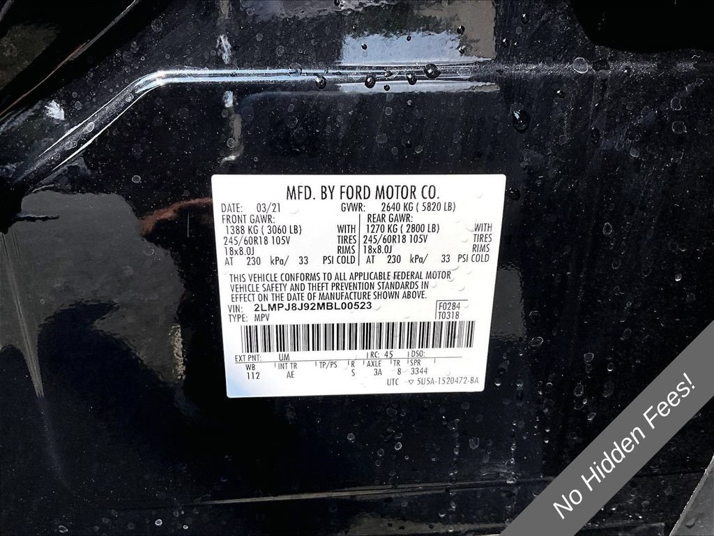 Used 2021 Lincoln Nautilus AWD w/ Equipment Group 101A image 29