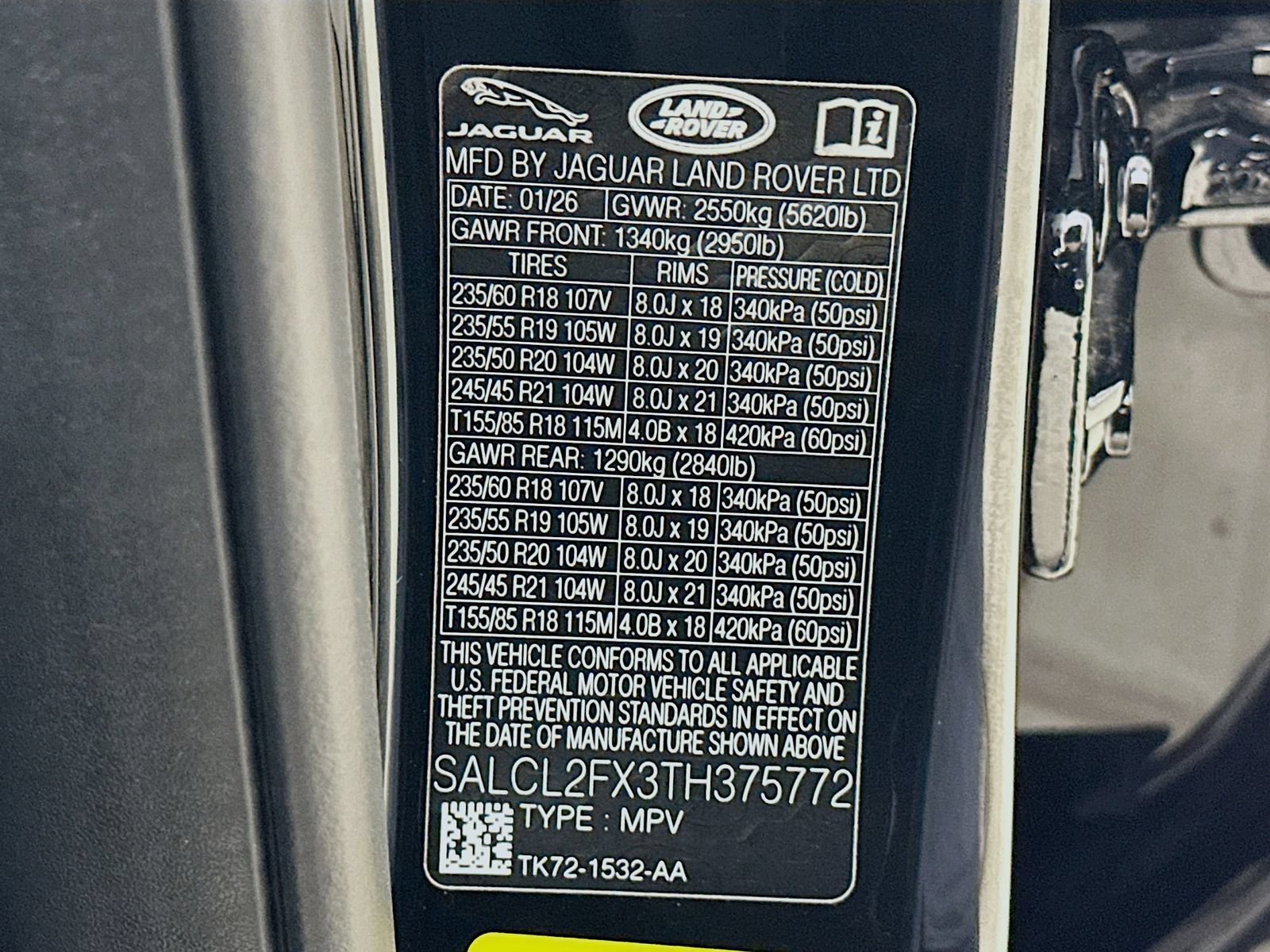 New 2026 Land Rover Discovery Sport Landmark AWD/4WD image 50