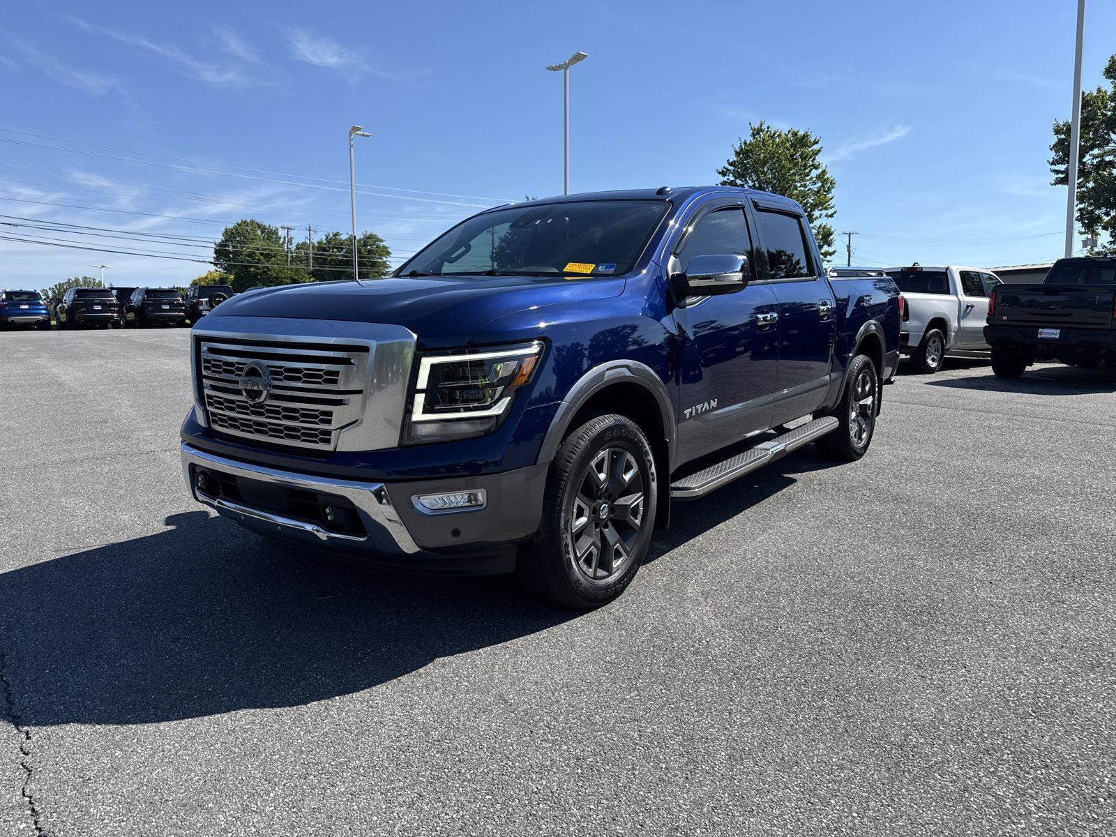 Used 2021 Nissan Titan Platinum Reserve w/ Moonroof Package AWD/4WD image 1