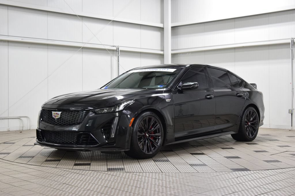 Used 2024 Cadillac CT5 V Blackwing w/ LPO, Red Accent Package RWD image 3