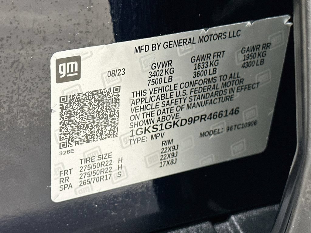 Certified 2023 GMC Yukon XL SLT w/ SLT Luxury Package RWD image 35