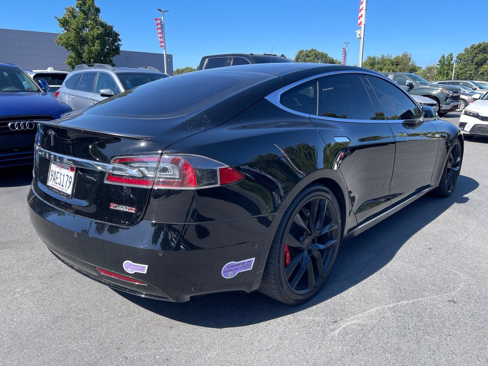 Used 2018 Tesla Model S P100D AWD/4WD image 2