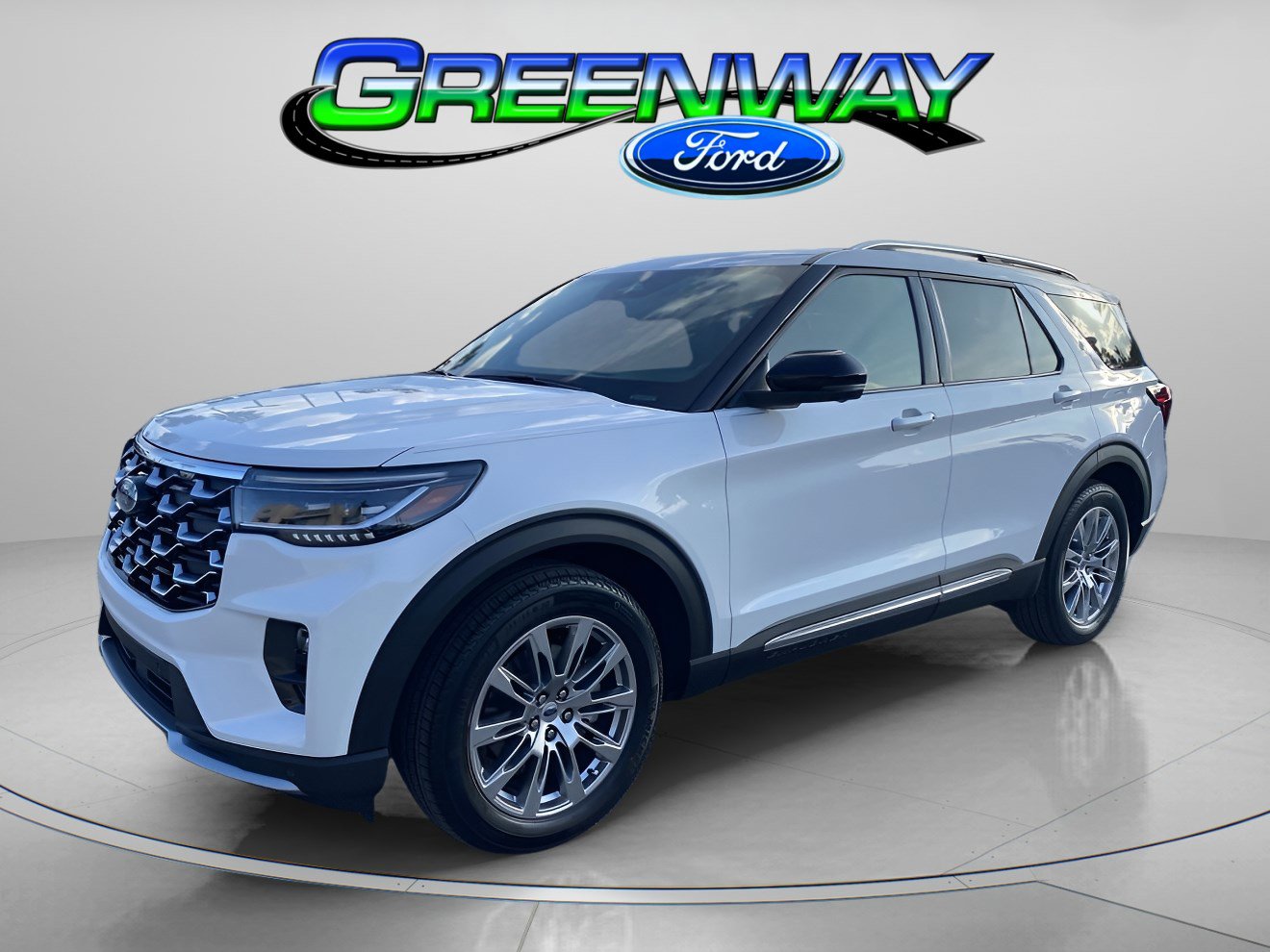 New 2026 Ford Explorer Platinum RWD image 1