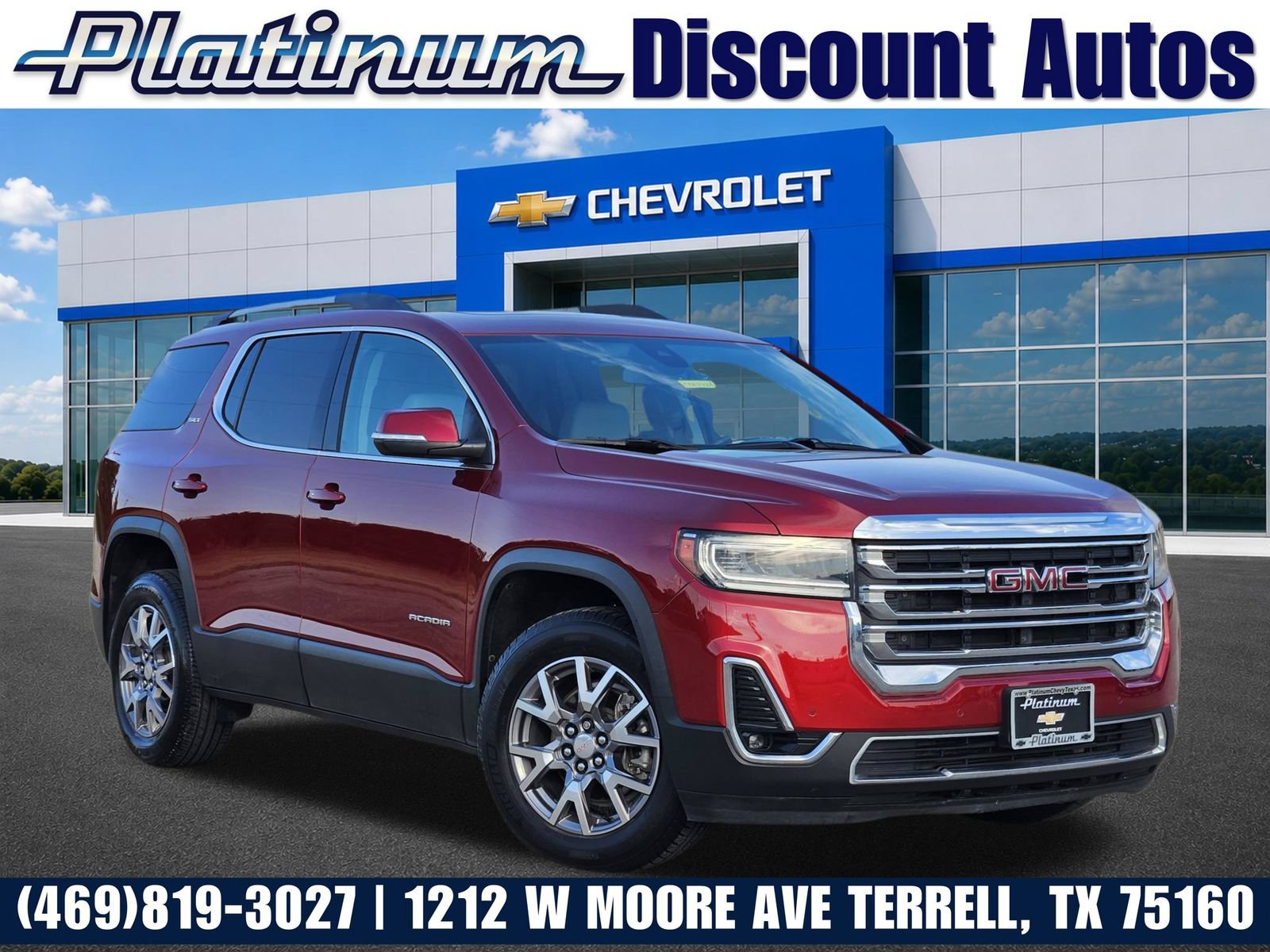 Used 2021 GMC Acadia SLT w/ Preferred Package FWD 360° Tour