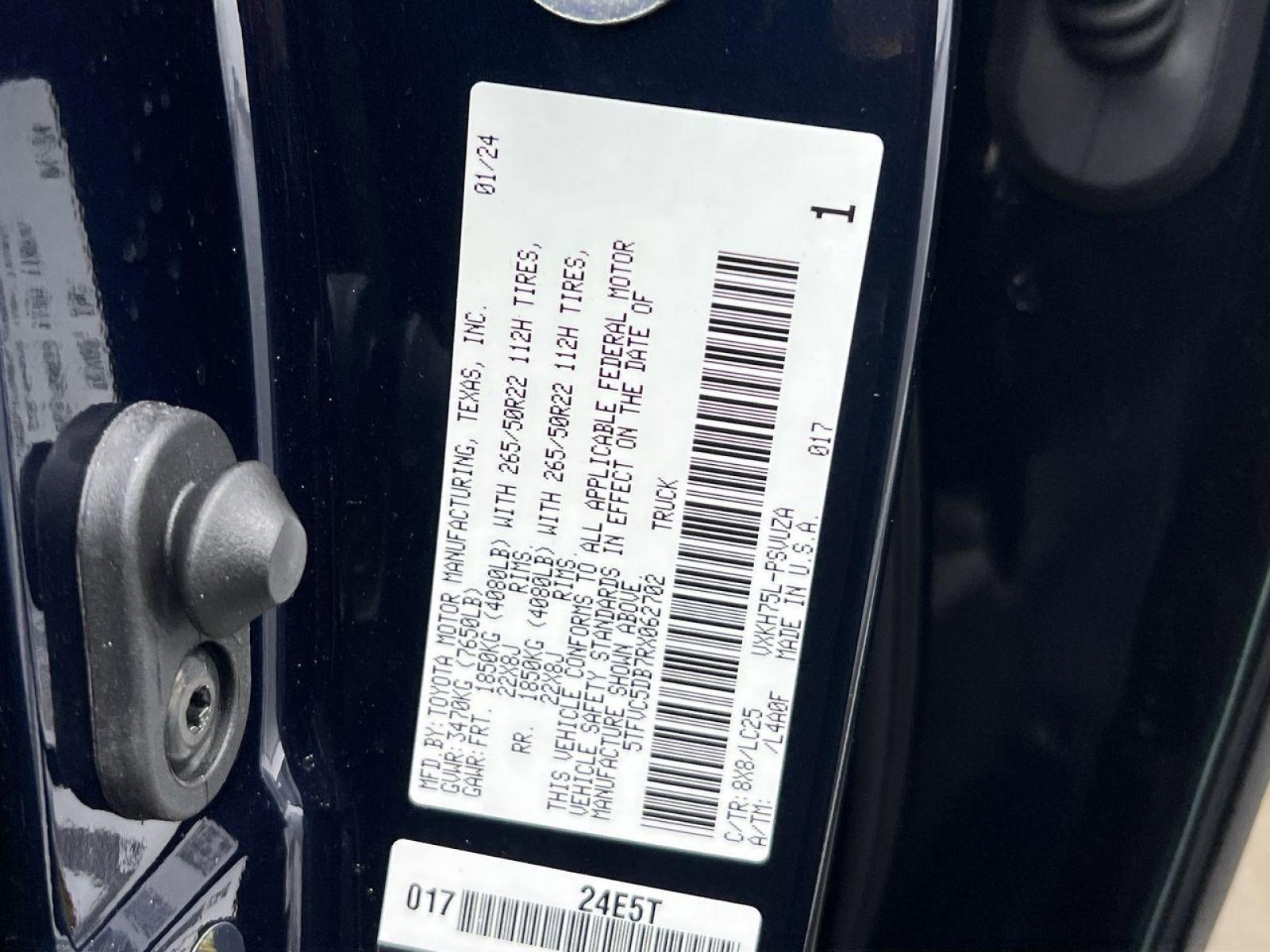 New 2024 Toyota Tundra Capstone image 21