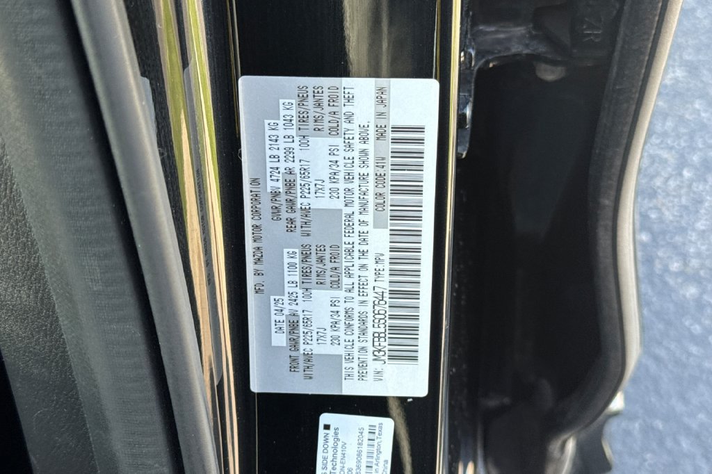Used 2025 MAZDA CX-5 AWD 2.5 S w/ Select Package image 32
