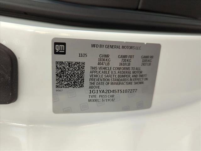 New 2026 Chevrolet Corvette Stingray Coupe w/ Z51 Performance Package image 17