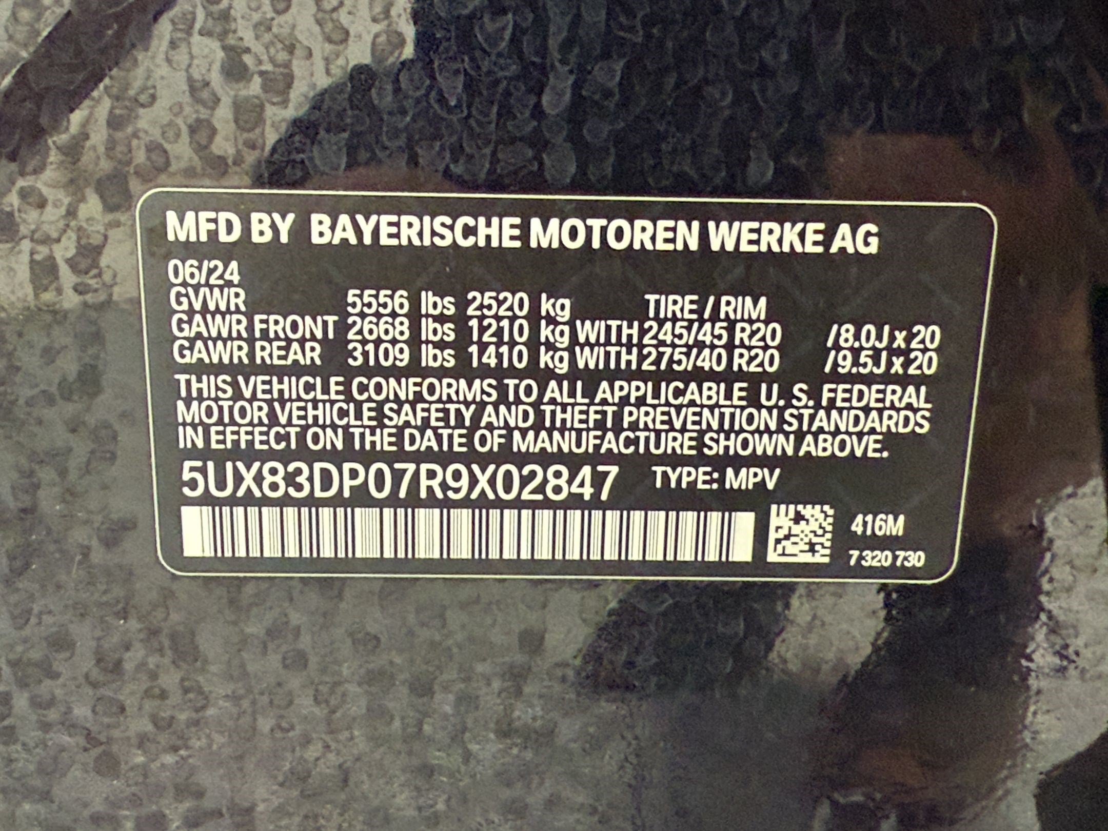 Certified 2024 BMW X3 M40i AWD/4WD image 26