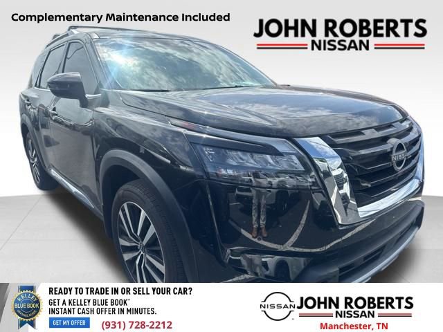 Certified 2025 Nissan Pathfinder Platinum w/ Cargo Package FWD image 1