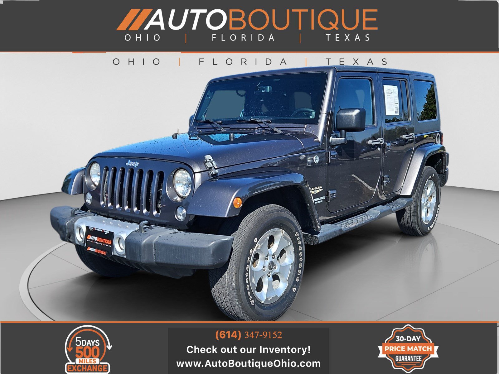 Used 2014 Jeep Wrangler Unlimited Sahara w/ Dual Top Group