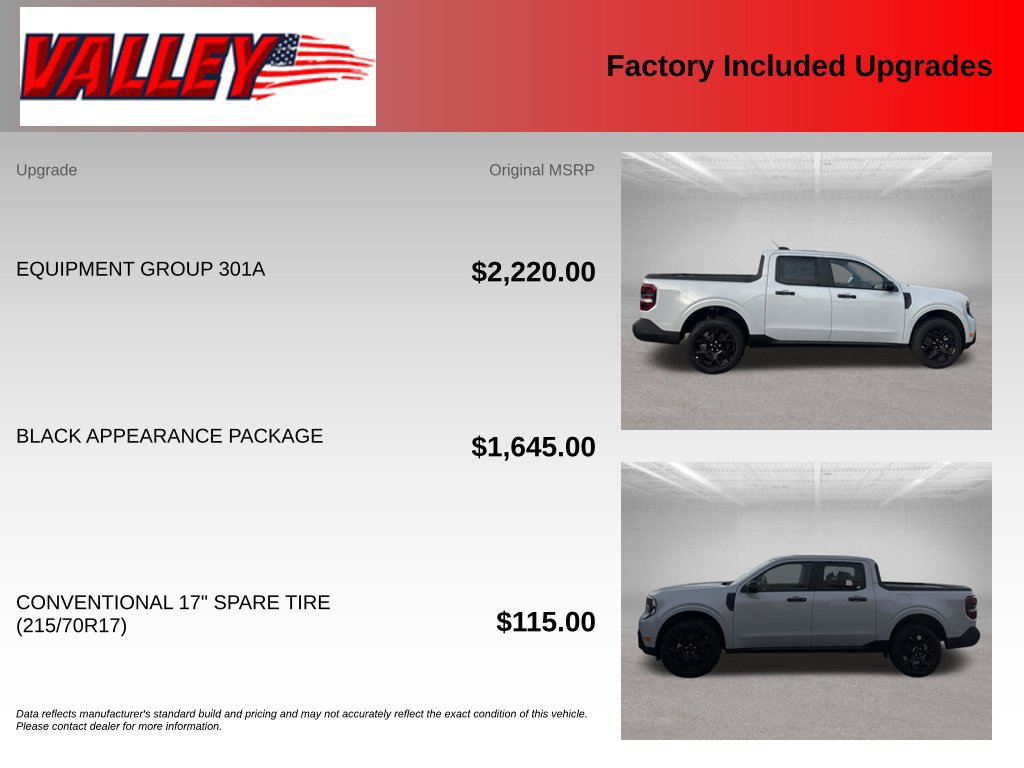 New 2026 Ford Maverick XLT w/ Equipment Group 301A AWD/4WD image 4