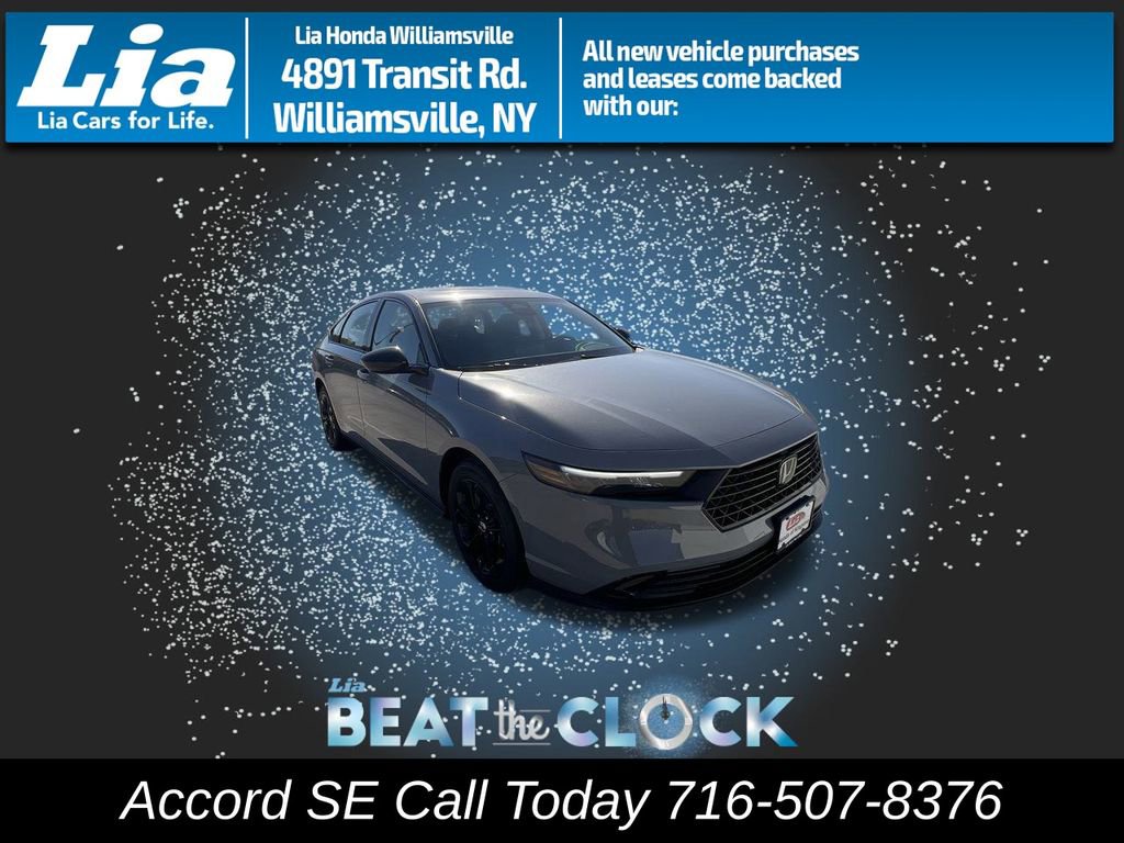 New 2025 Honda Accord SE
