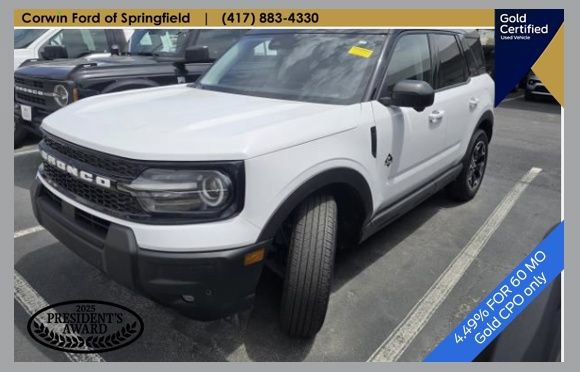 Used 2025 Ford Bronco Sport Outer Banks w/ Outer Banks Tech Package+