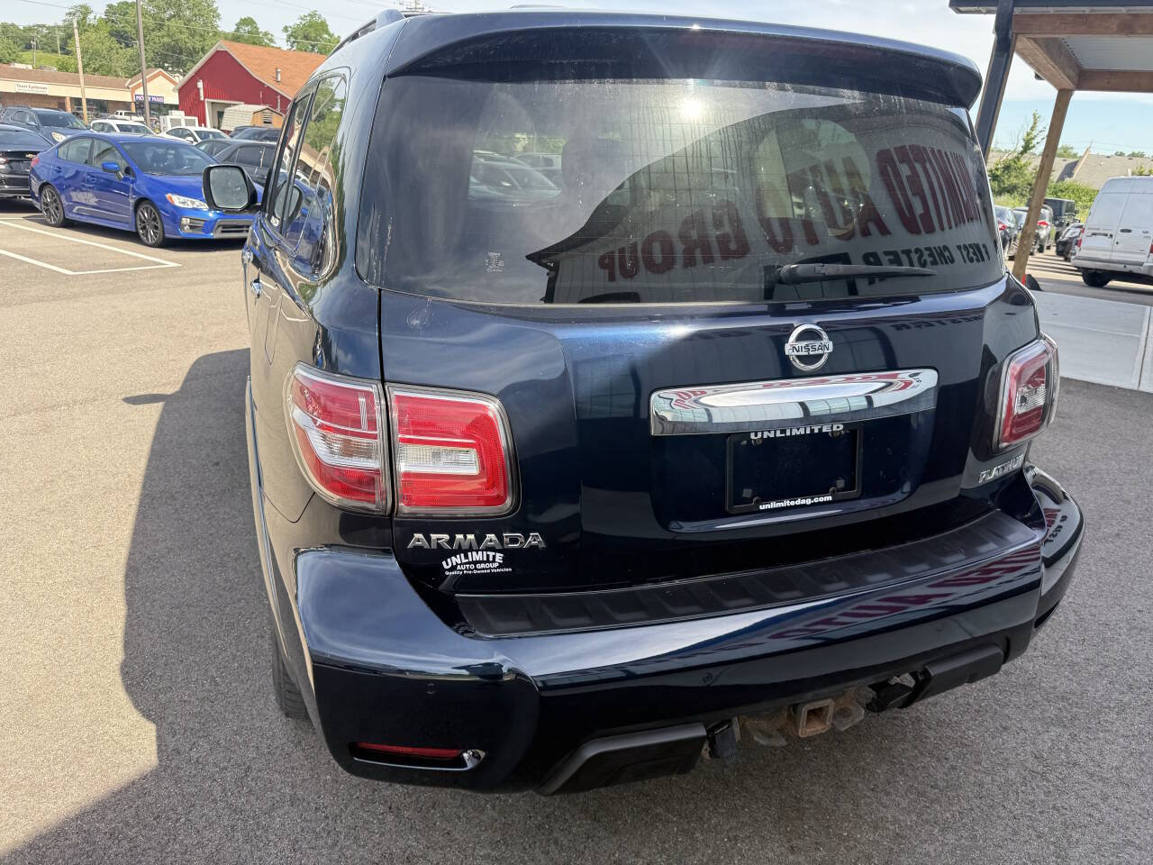 Used 2017 Nissan Armada Platinum w/ Captain Seat Package AWD/4WD image 11