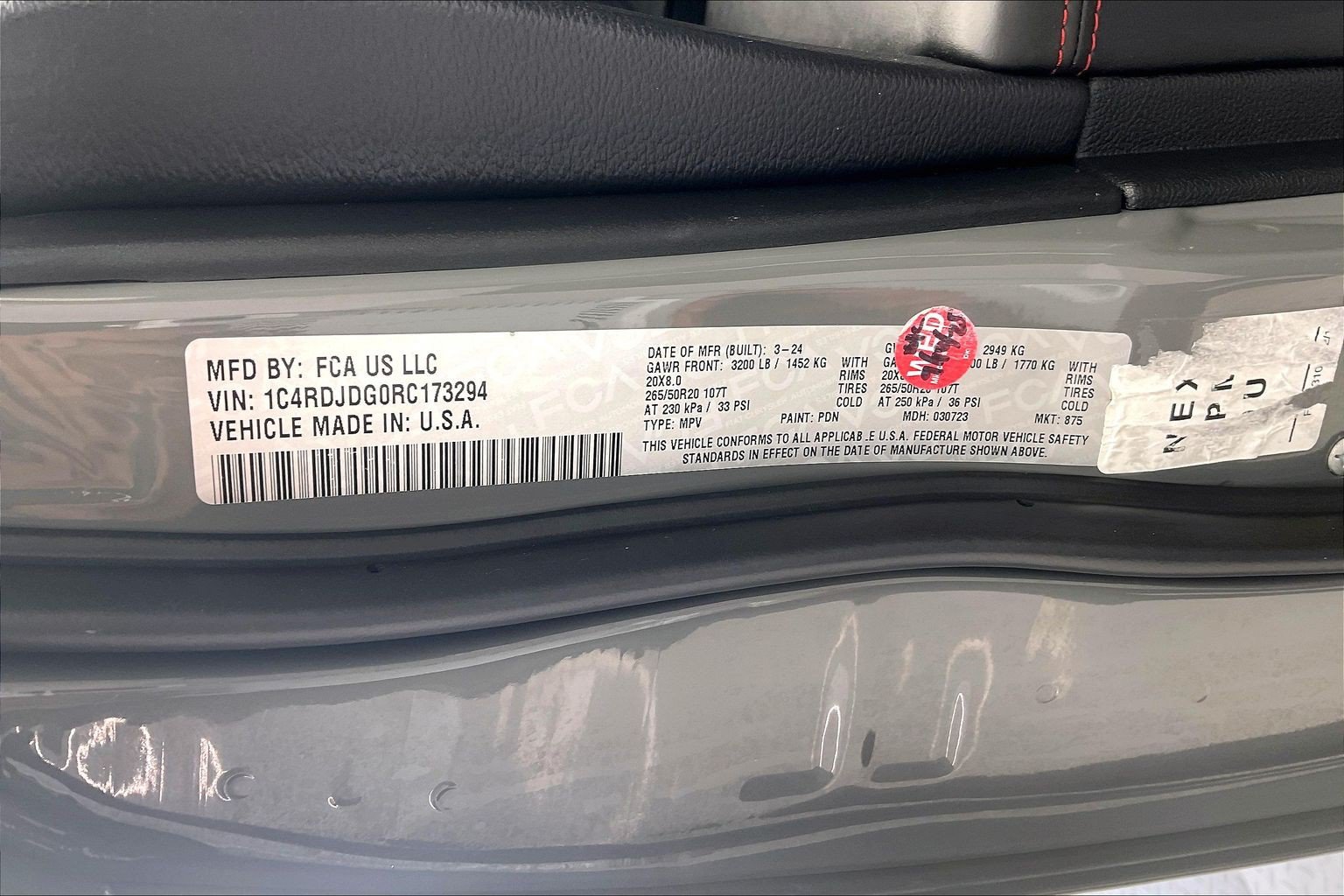 Used 2024 Dodge Durango GT AWD/4WD image 34