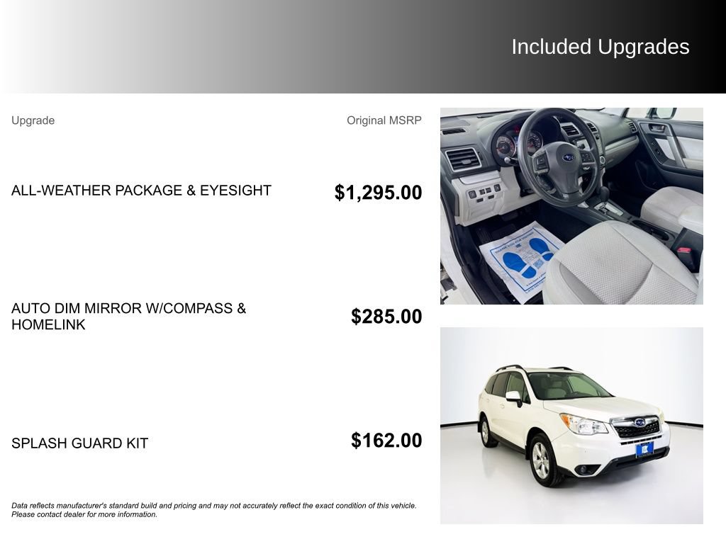 Used 2016 Subaru Forester 2.5i Premium AWD/4WD image 5