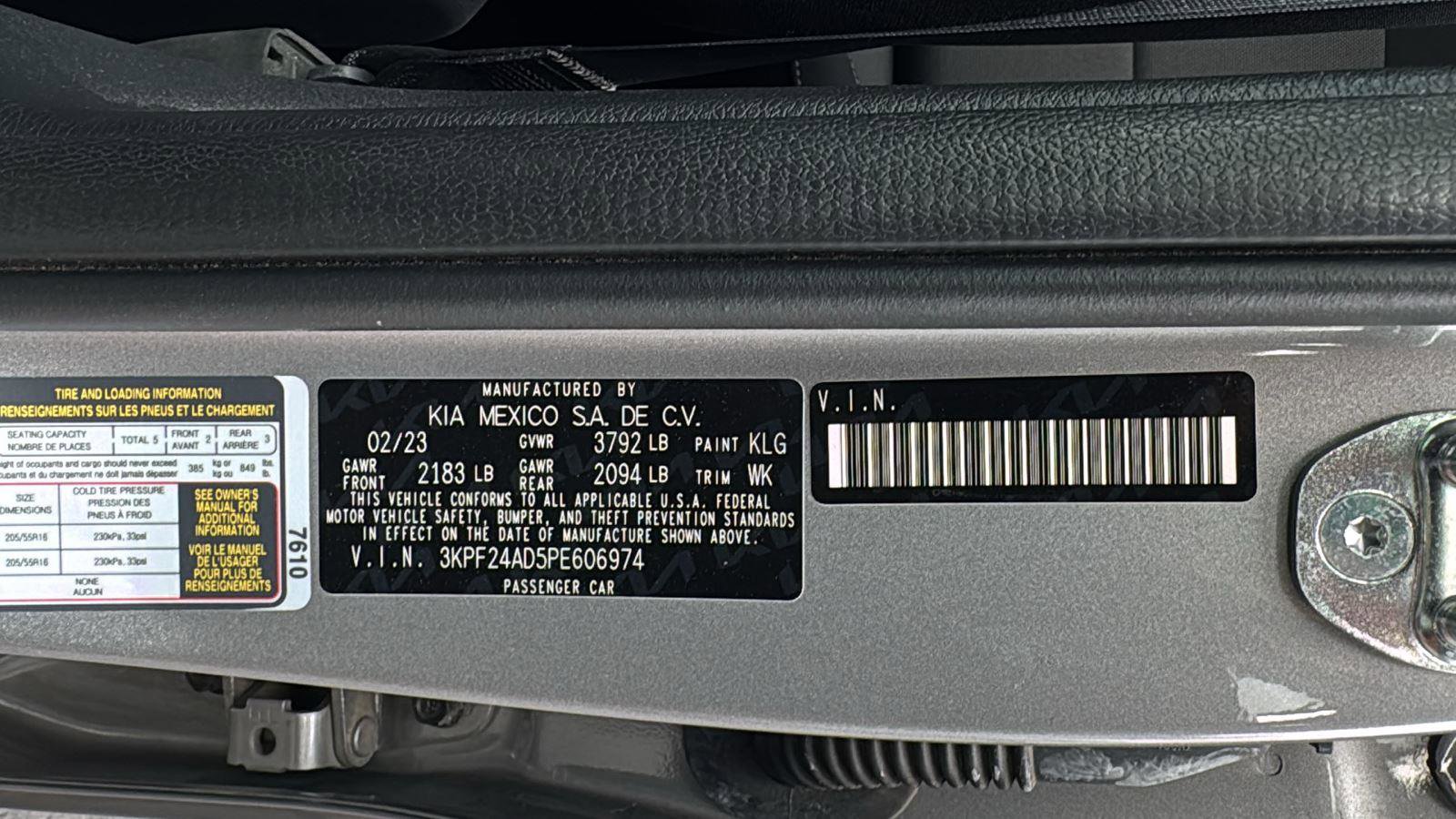 Used 2023 Kia Forte LXS w/ LXS Technology Package image 20