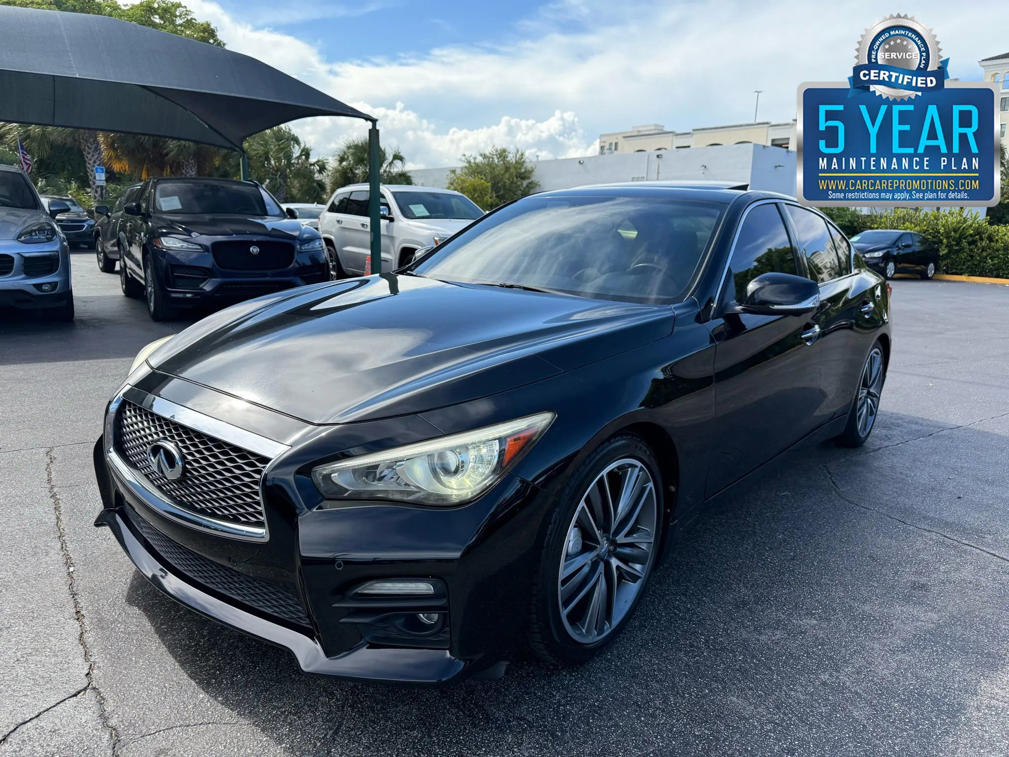 Used 2014 INFINITI Q50 Sport w/ Deluxe Technology Package
