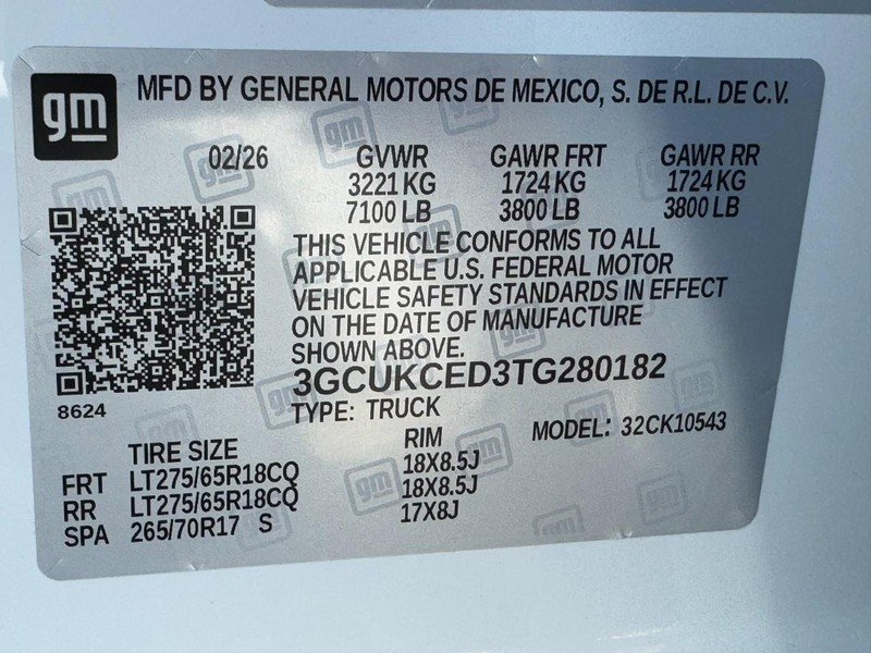 New 2026 Chevrolet Silverado 1500 Custom Trail Boss image 31