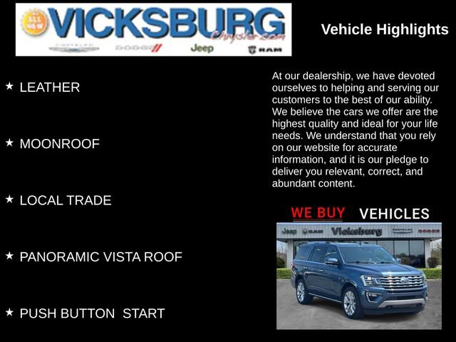 Used 2019 Ford Expedition Limited w/ Equipment Group 302A AWD/4WD image 24