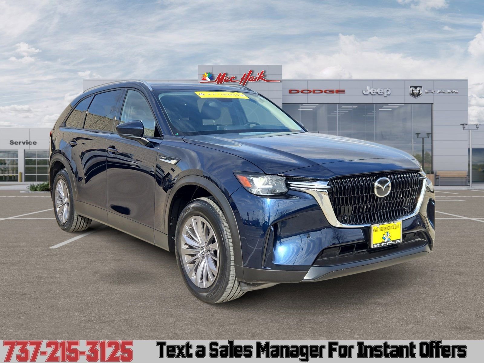 Used 2025 MAZDA CX-90 Plug-In Hybrid w/ Preferred image 7