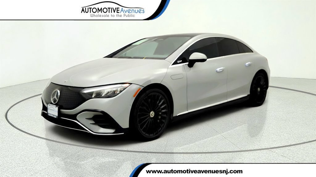 Used 2024 Mercedes-Benz EQE 350+ Sedan w/ AMG Line Exterior Package video 1