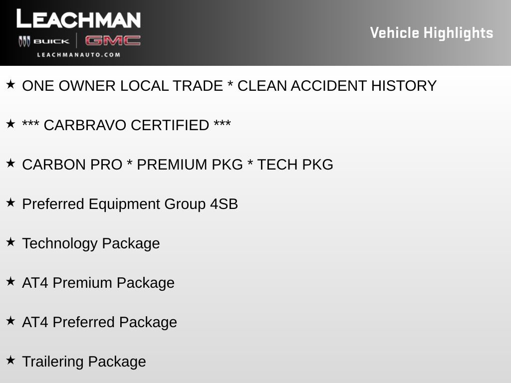 Certified 2024 GMC Sierra 1500 AT4 w/ Technology Package AWD/4WD image 7