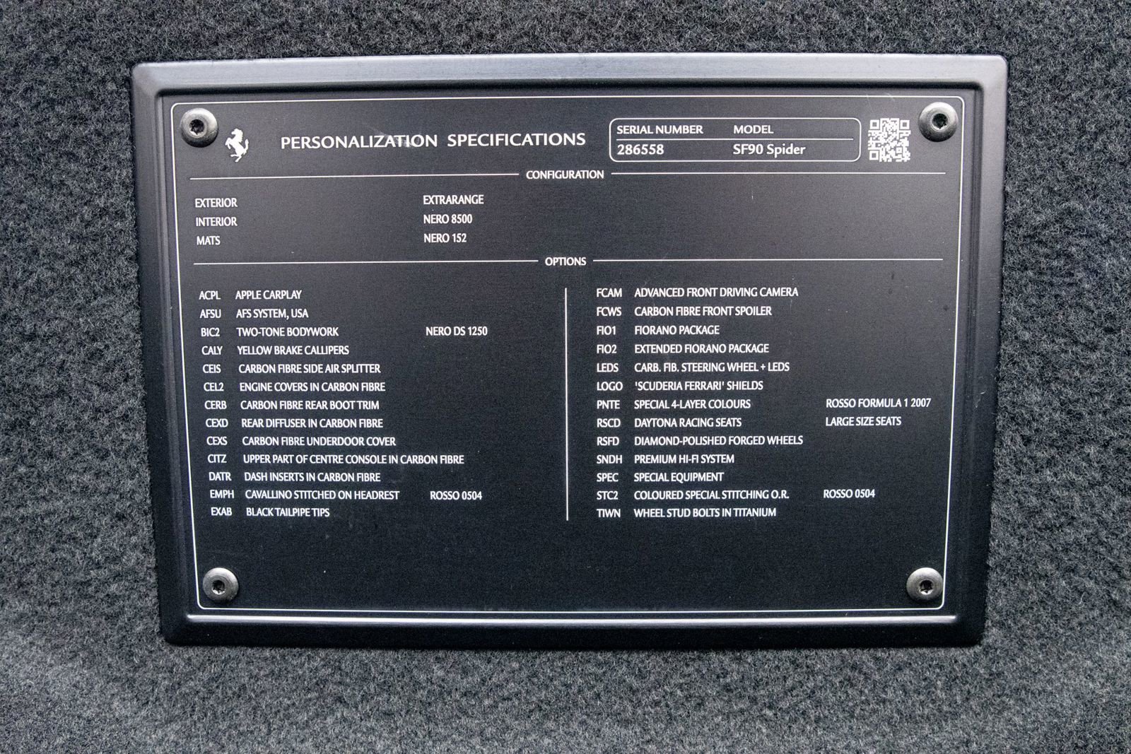 Used 2022 Ferrari SF90 Spider image 47