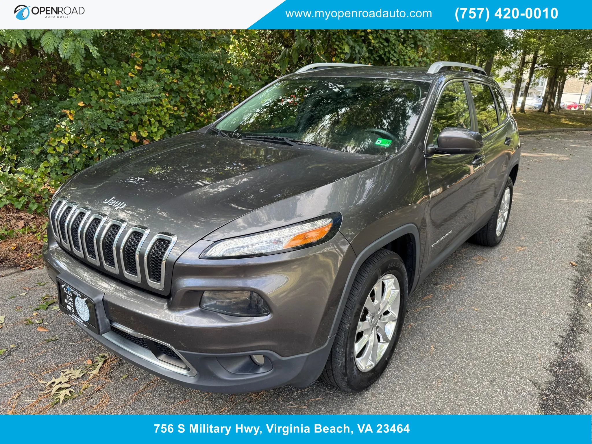 Used 2017 Jeep Cherokee Limited image 1