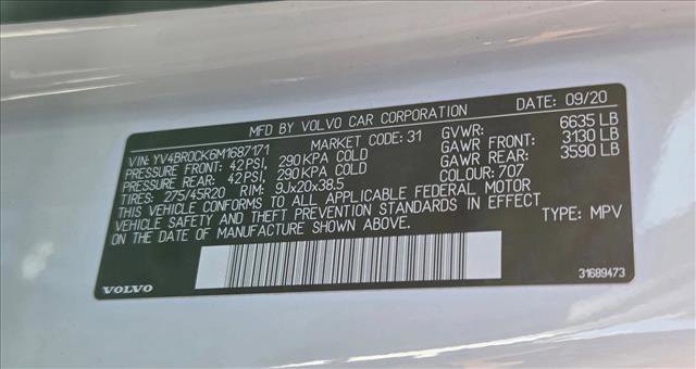 Used 2021 Volvo XC90 T8 Inscription Expression w/ Advanced Package AWD/4WD image 23