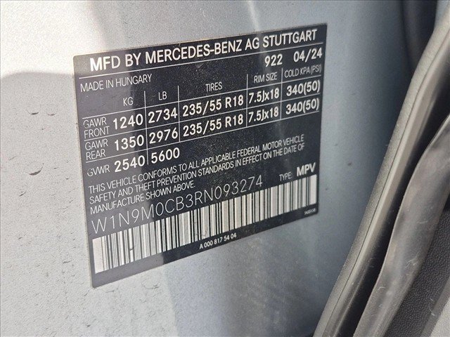 Certified 2024 Mercedes-Benz EQB 250+ image 25
