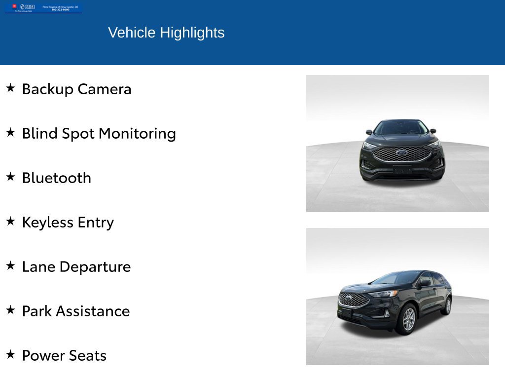 Used 2023 Ford Edge SEL w/ Convenience Package AWD/4WD image 2