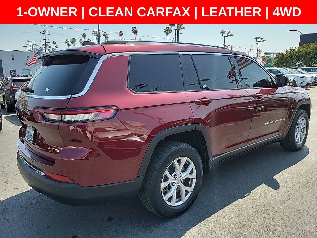 Used 2022 Jeep Grand Cherokee L Limited AWD/4WD image 7