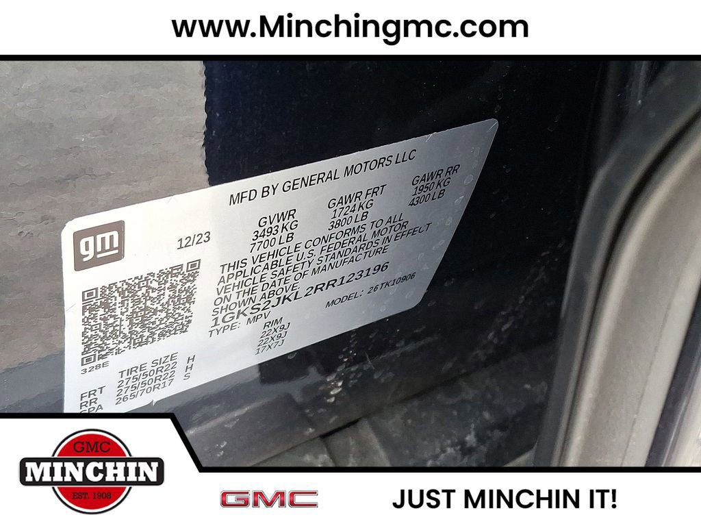 Used 2024 GMC Yukon XL Denali w/ Max Trailering Package image 35