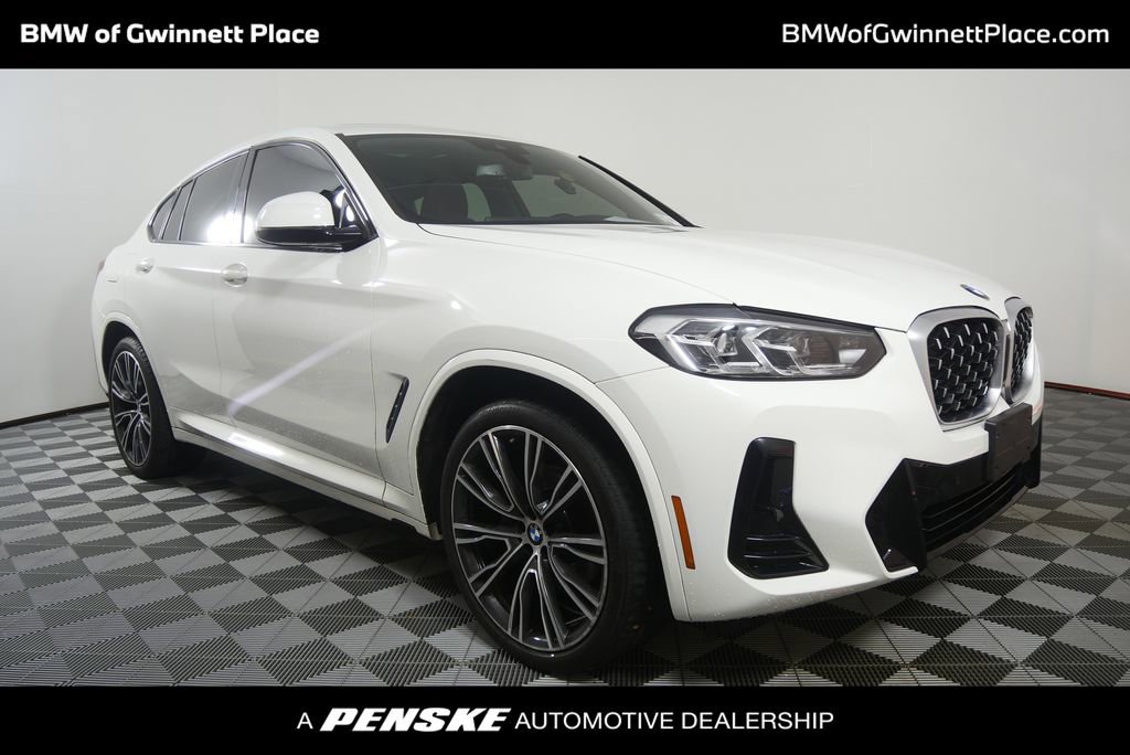 Used 2022 BMW X4 xDrive30i w/ M Sport Package 2 AWD/4WD image 1