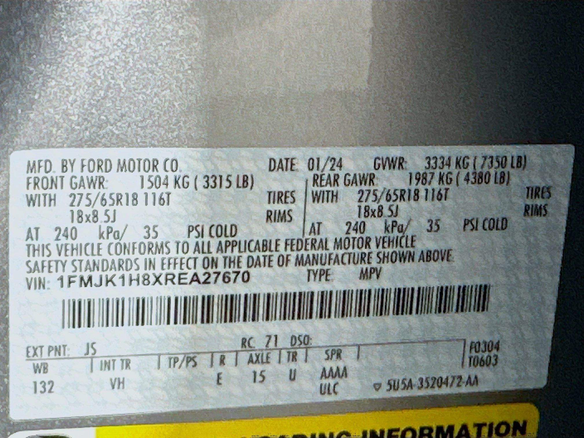 Used 2024 Ford Expedition Max XLT image 12