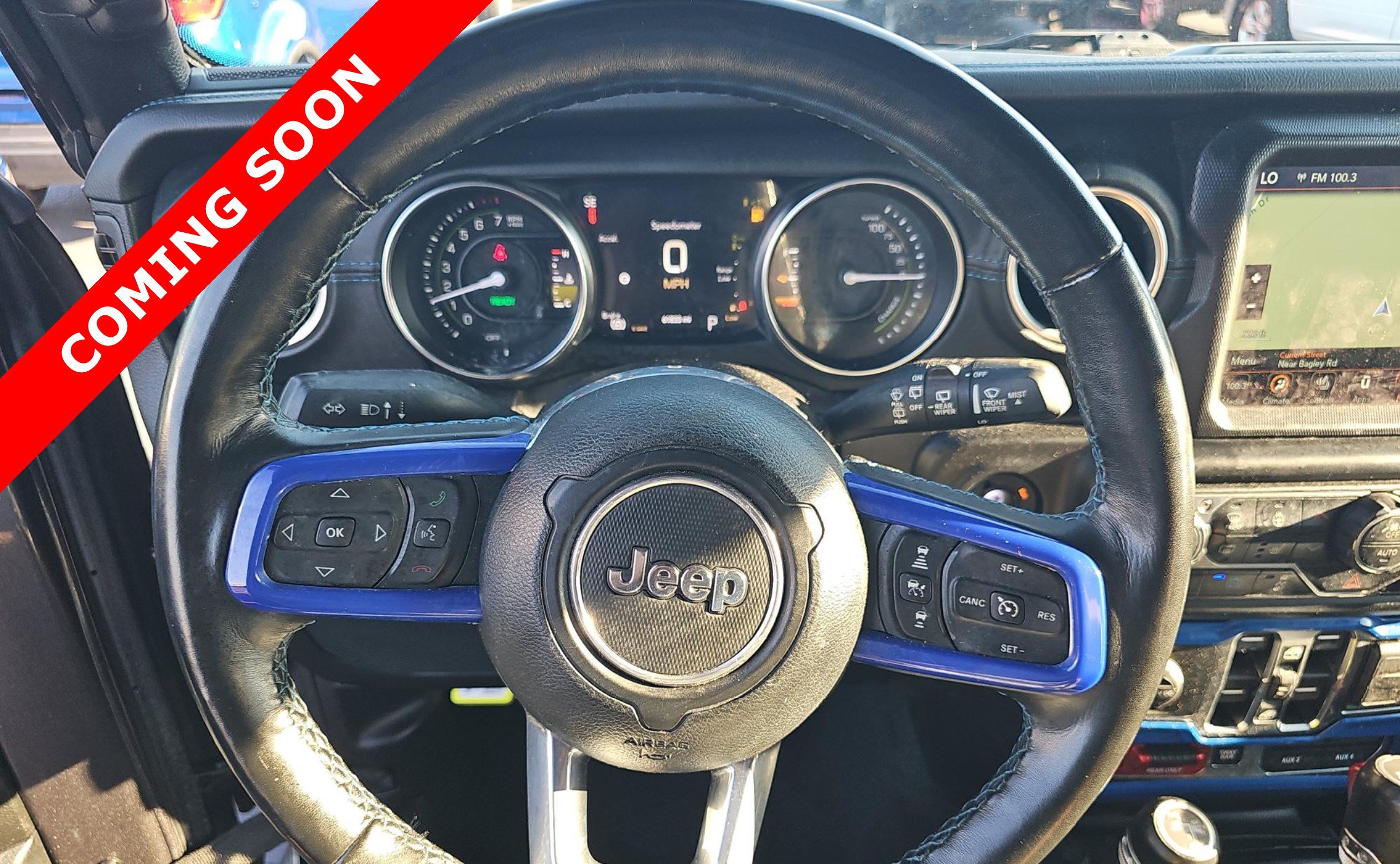 Used 2021 Jeep Wrangler Unlimited Rubicon 4xe w/ Steel Bumper Group AWD/4WD image 6