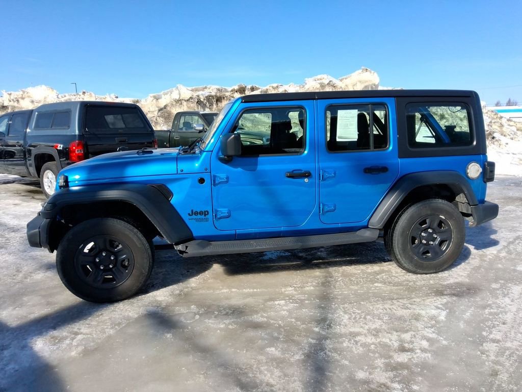 Certified 2021 Jeep Wrangler Unlimited Sport AWD/4WD image 5